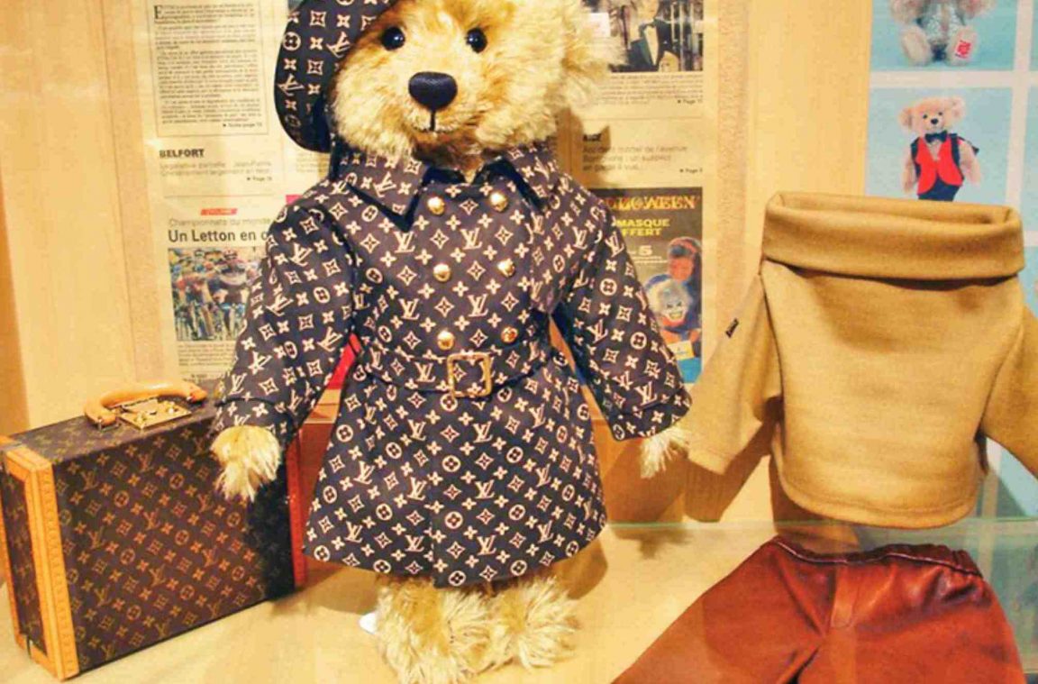 steiff louis vuitton teddy bear