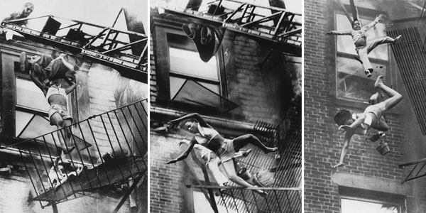 Fire Escape Collapse Tragický Snímek Z Roku 1976 – Muži V Česku